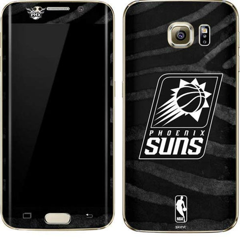 NBA Phoenix Suns Black Animal Print Galaxy S7 Edge Skin